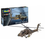 KIT PARA MONTAR REVELL HELICÓPTERO AH-64A APACHE 1/72 71 PEÇAS REV 03824